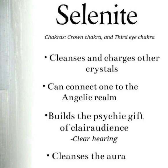 ❎SOLD Selenite Gemstone 7 Chakras Pendant Necklace - Picture 9 of 9